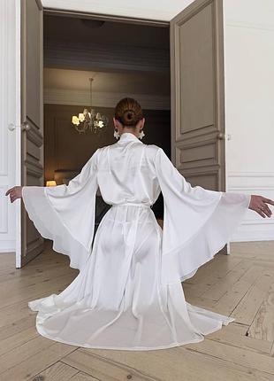 1️⃣0️⃣5️⃣0️⃣грн нереальний халат халатик на ранок нареченої