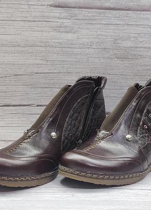 Ботінки кожані олівія