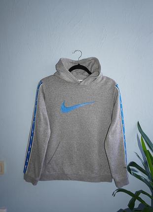 Серое подростковое худи nike 2