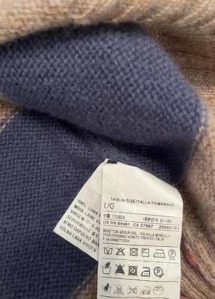Смугастий світер benetton шерсть 5