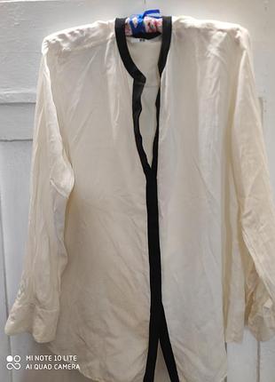 Блуза сорочка шовк