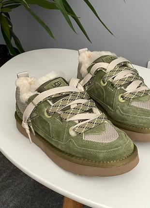 Кроссовки ugg lo lowmel sneaker muted brass fur