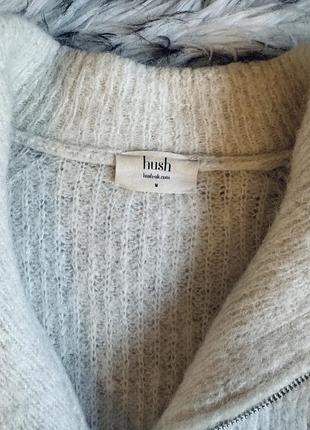 Шерстяний светр на блискавці hush 4