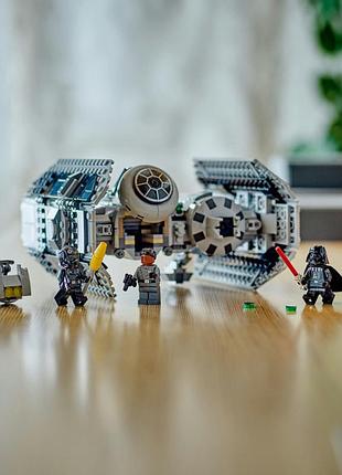 Игрушка конструктор звездные войны лего бомбардировщик tie империи star wars детские конструкторы наборы на подарок