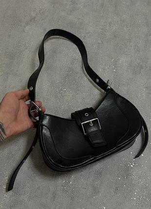 Женская черная сумка cropp