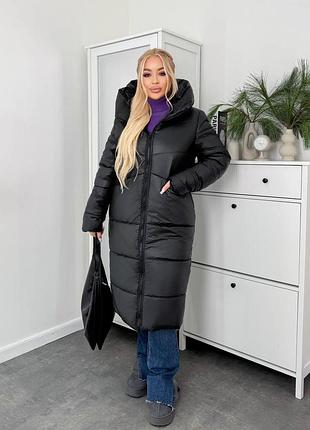 💜куртка - пальто ❄️зима , дуже тепла 
розмір: 50-52, 54-56, 58-60