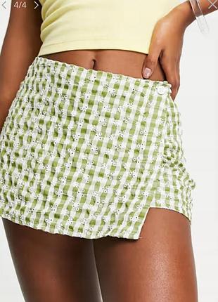 Юбка шорти з прошви від asos