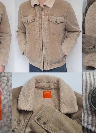 Шерпа мужская, куртка с овчиной в середине