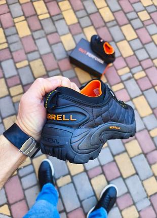 Кроссовки merrell ice cap moc thermo black orange 6