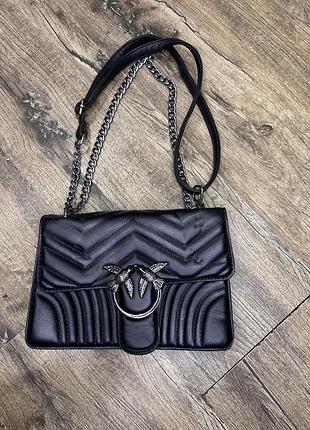 Сумка pinko с цепой цепью классика