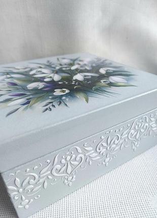 Скринька "мелодія підсніжників"