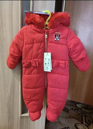 Новий демісезонний комбінезон george 0-3