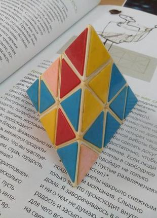 Треугольный кубик рубика ссср пирамида мефферта головоломка советская винтаж6 фото