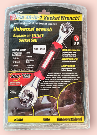 Универсальный ключ  48 в 1 socket wrench 2