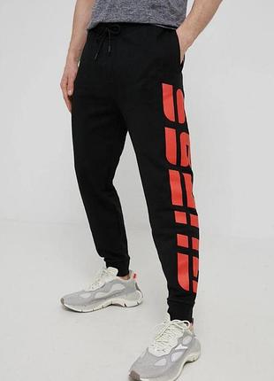 12-14 лет спортивные штаны черные с красным guess для подростка