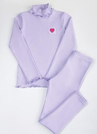 Комплект лосины и гольф, костюм водолазка і легінси