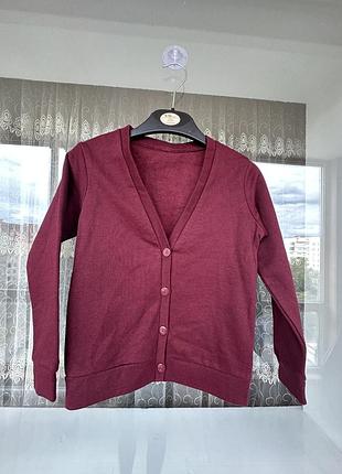 Кардиган,ковта на флісі ,шкільна форма
