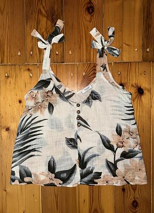 Легка літня майка-топ mango, розмір s