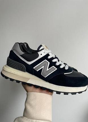 Кроссовки new balance 574 legacy x stone island dark blue grey распродаж sale