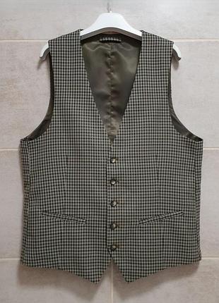 C&amp;a - жилет кэжуал - m • 50 - со всех сторон одинаково бежевый хаки - 2144224 - мужская жилетка классическая же50 • одинаковая ткань со всех сторон