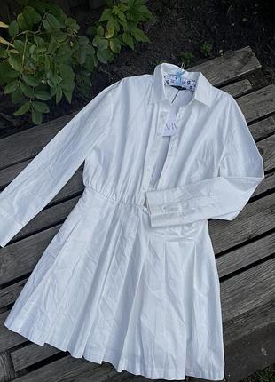 Сорочка -сукня плісе