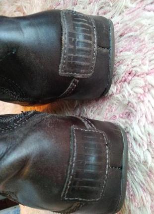 Кожаные fitflop сапоги ботинки levis usa3 фото