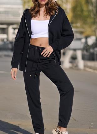 Нові чорні штани брюки з віскози по типу джогери