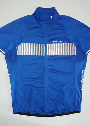Велофутболка велоджерсі craft verve glow blue jersey (xxl)
