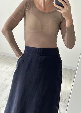 Гольф сітка zara напівпрозорий лонгслів сітка