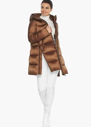 Куртка воздуховик зима капучинова