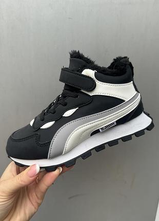 Хайтопи/ ботінки / черевики дівчинка зимові