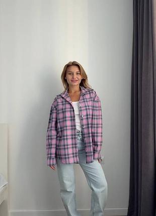 Рубашка женская oversize