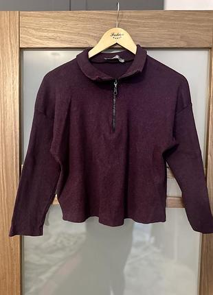 Жіноча кофта кольору марсала, розмір l