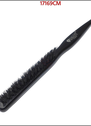 Щітка для начосу salon professional, 17169cm  дерев'яна з натуральною щетиною.