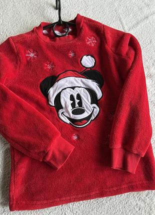 Махрова кофточка з мікі
