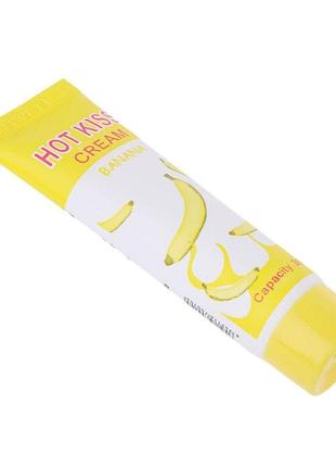 Лубрикант гель мастило з банановим смаком та запахом