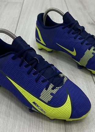 Підліткові бутси nike mercurial vapor 14 acidemy fg (22 см)