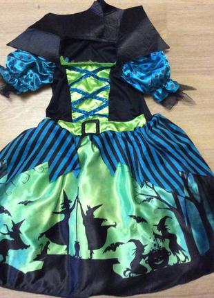 Карнавальна сукні чаклунки піратки 6-8 років2 фото