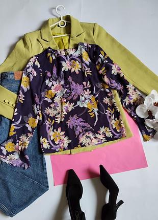 Распродажа шикарная блузка с цветами 🎀