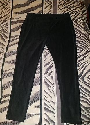 Теплые,плотные,классические зауженные брюки, лосины.