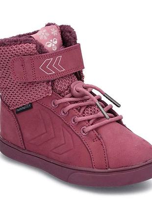 Зимові дитячі черевики на мембрані дівчинці hummel