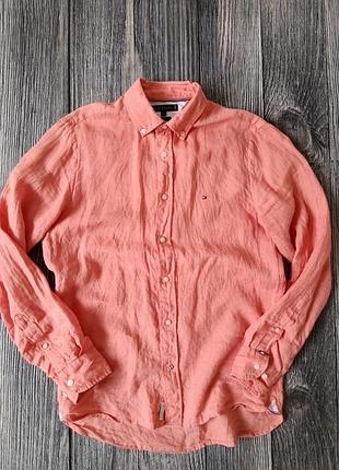 Рубашка tommy hilfiger (s-m)