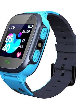 Смарт-годинник дитячий q15 з функцією дзвінка, 4g та gps (blue)-lvr