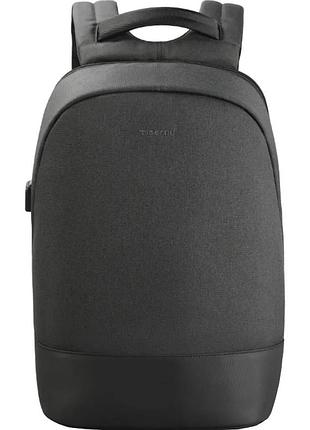 Рюкзак городской tigernu t-b3595 19л с usb для ноутбука 15.6'' (black grey)-lvr