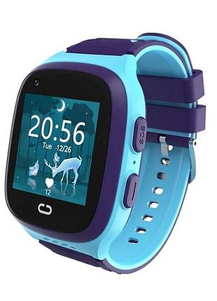 Смарт часы-телефон детские lt31e с камерой wi-fi gps sim-карта (blue)-lvr