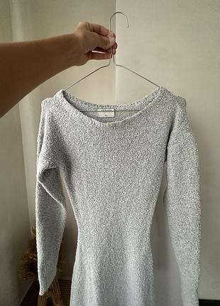 Тепла сіра сукня від papaya