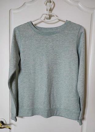 Свитшот унисекс мятного цвета