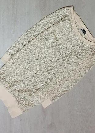 Продается нереально крутая кружевная блузка, свитшот от laura scott