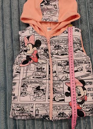 Тепла жилетка minnie mouse