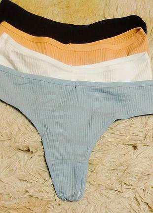 Комплект стрингов рубчик 4шт